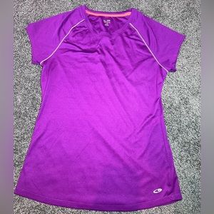💜 Stretchy Purple Champion Workout/Cycling Top 🚴🏼‍♀️